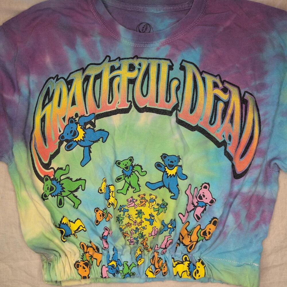 Grateful dead tie dye short sleeve